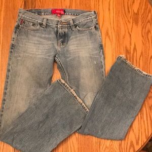 Size 3 Vintage 'Hollister Denim' Distressed Jeans